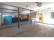 Spacious two-car garage with overhead storage at 5260 Island Dr, Stone Mountain, GA 30087
