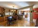 Spacious kitchen with island, ample cabinetry, and a breakfast nook at 5260 Island Dr, Stone Mountain, GA 30087