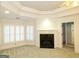 Main bedroom with bay window, fireplace and walk-in closet at 5335 Saville Dr, Acworth, GA 30101