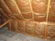 Unfinshed attic space with added insulation at 5335 Saville Dr, Acworth, GA 30101