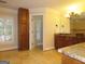 Bathroom with linen closet and soaking tub at 5335 Saville Dr, Acworth, GA 30101