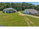 Aerial view of property with barn and workshop at 655 Mcdonough Rd, Hampton, GA 30228