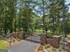 Ornate iron gate and brick pillars at property entrance at 655 Mcdonough Rd, Hampton, GA 30228