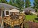 Elevated deck with seating area and view of the property at 655 Mcdonough Rd, Hampton, GA 30228
