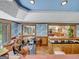Basement bar with unique nautical decor and ample counter space at 655 Mcdonough Rd, Hampton, GA 30228