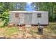 Metal shed in the backyard at 409 N Green Cir, Mcdonough, GA 30252