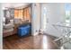 Home entryway with hardwood floors and view into living room at 409 N Green Cir, Mcdonough, GA 30252