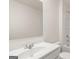 Clean bathroom with vanity, sink, and a large mirror at 660 Edgar St # 158, Hampton, GA 30228