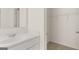 Bathroom featuring a vanity with sink and a spacious closet at 660 Edgar St # 158, Hampton, GA 30228