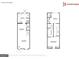 Floor plan showing a 2-bedroom townhouse layout at 36 Intown Pl, Fayetteville, GA 30214