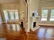 Two fireplaces with unique tilework and mantels at 1471 Centennial Rd, Rutledge, GA 30663