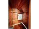 Small attic room with wood walls and flooring at 1471 Centennial Rd, Rutledge, GA 30663