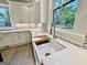 Modern kitchen sink with farmhouse sink and butcher block at 1471 Centennial Rd, Rutledge, GA 30663