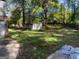 Large backyard with a shed and plenty of room for outdoor activities at 4045 Westview St, Douglasville, GA 30135