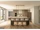 Contemporary kitchen with island and breakfast bar at 280 Brannan Rd, Mcdonough, GA 30253