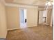 Main bedroom with access to bathroom and loft at 1402 Aramore Se Dr, Conyers, GA 30013
