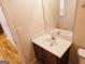 Bathroom with vanity, sink, and mirror at 1402 Aramore Se Dr, Conyers, GA 30013