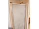 Clean shower with glass enclosure at 1402 Aramore Se Dr, Conyers, GA 30013