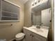 Clean bathroom featuring a vanity and shower/tub combo at 362 Ard Nw Pl, Atlanta, GA 30331