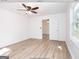 Spacious bedroom with ceiling fan and neutral decor at 3363 Delmar Nw Ln, Atlanta, GA 30331