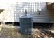 Grey colored AC unit is located on the side of the house at 6995 Pine Shadow Way, Winston, GA 30187