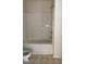 Bathroom with a shower/tub combo and tiled floor at 6995 Pine Shadow Way, Winston, GA 30187