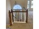 View of entryway from upper landing at 6995 Pine Shadow Way, Winston, GA 30187