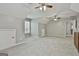 Versatile bonus room with two ceiling fans and ample natural light at 684 Brooks Woolsey Rd, Brooks, GA 30205