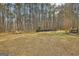Private wooded backyard, offering a secluded and peaceful setting at 684 Brooks Woolsey Rd, Brooks, GA 30205