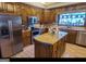Kitchen features granite countertops and ample cabinetry at 7866 Hwy 54, Sharpsburg, GA 30277