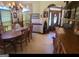 Bright dining room with view of entryway and cabinet at 7866 Hwy 54, Sharpsburg, GA 30277
