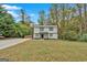 Modern two-story house with white siding and black accents at 2147 Mcafee Rd, Decatur, GA 30032