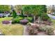 Landscaped community garden with gazebo and tiered fountain at 312 Brittany Ct, Duluth, GA 30096