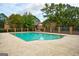 Refreshing community swimming pool with surrounding concrete at 312 Brittany Ct, Duluth, GA 30096