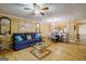 Living room with hardwood floors and glass coffee table at 312 Brittany Ct, Duluth, GA 30096