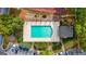Community swimming pool with surrounding deck and lounge area at 312 Brittany Ct, Duluth, GA 30096