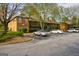 Two-story brick building with parking spaces at 312 Brittany Ct, Duluth, GA 30096