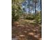 Spacious backyard with mature trees and open space at 1500 Pine Forest Rd, Mansfield, GA 30055