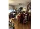Relaxing living room with hardwood floors and brick fireplace at 5605 Bethlehem Rd, Fairburn, GA 30213