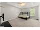 Cozy bedroom with a bunk bed and a basketball hoop at 326 Cog Hill Dr, Fairburn, GA 30213