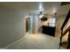 Finished basement with bar and bathroom at 1004 Alford Ct, Lithonia, GA 30058