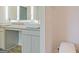 Bathroom with double vanity and a separate toilet area at 145 Weldon St # 59, Mcdonough, GA 30253