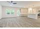 Spacious living room with open concept floor plan and kitchen access at 145 Weldon St # 59, Mcdonough, GA 30253