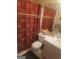 Bathroom with a shower/tub combo and updated vanity at 2644 Laurel Nw Ln, Kennesaw, GA 30152