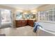 Luxurious bathroom with a large soaking tub and double vanity at 2202 Escalade Ct, Conyers, GA 30094