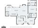 Floorplan shows main level with kitchen, Gathering room and primary suite at 2202 Escalade Ct, Conyers, GA 30094