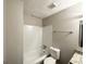 Clean bathroom with a bathtub, toilet, and shower at 2370 Tiffany Cir, Decatur, GA 30035