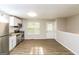 Kitchen with stainless steel appliances and granite countertops at 215 Shadow Wood Dr, Douglasville, GA 30134