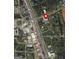 Aerial view of a residential lot located near the intersection of two highways at 32 Peeksville Rd, Locust Grove, GA 30248