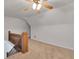 Spacious upstairs landing with carpet and ceiling fan at 32 Peeksville Rd, Locust Grove, GA 30248